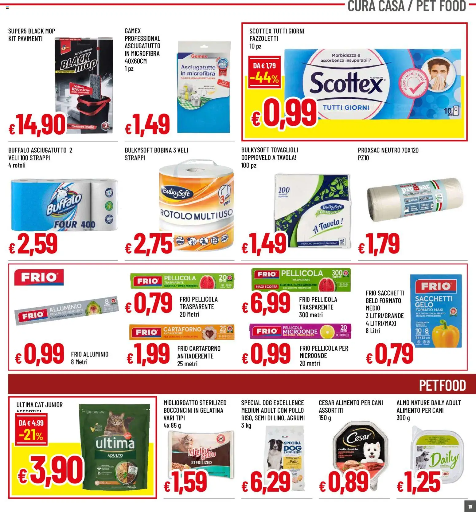 Volantino Galassia del 18/06/2026 | Pagina: 19 | Prodotti: Microonde, Agrumi, Pellicola, Alluminio