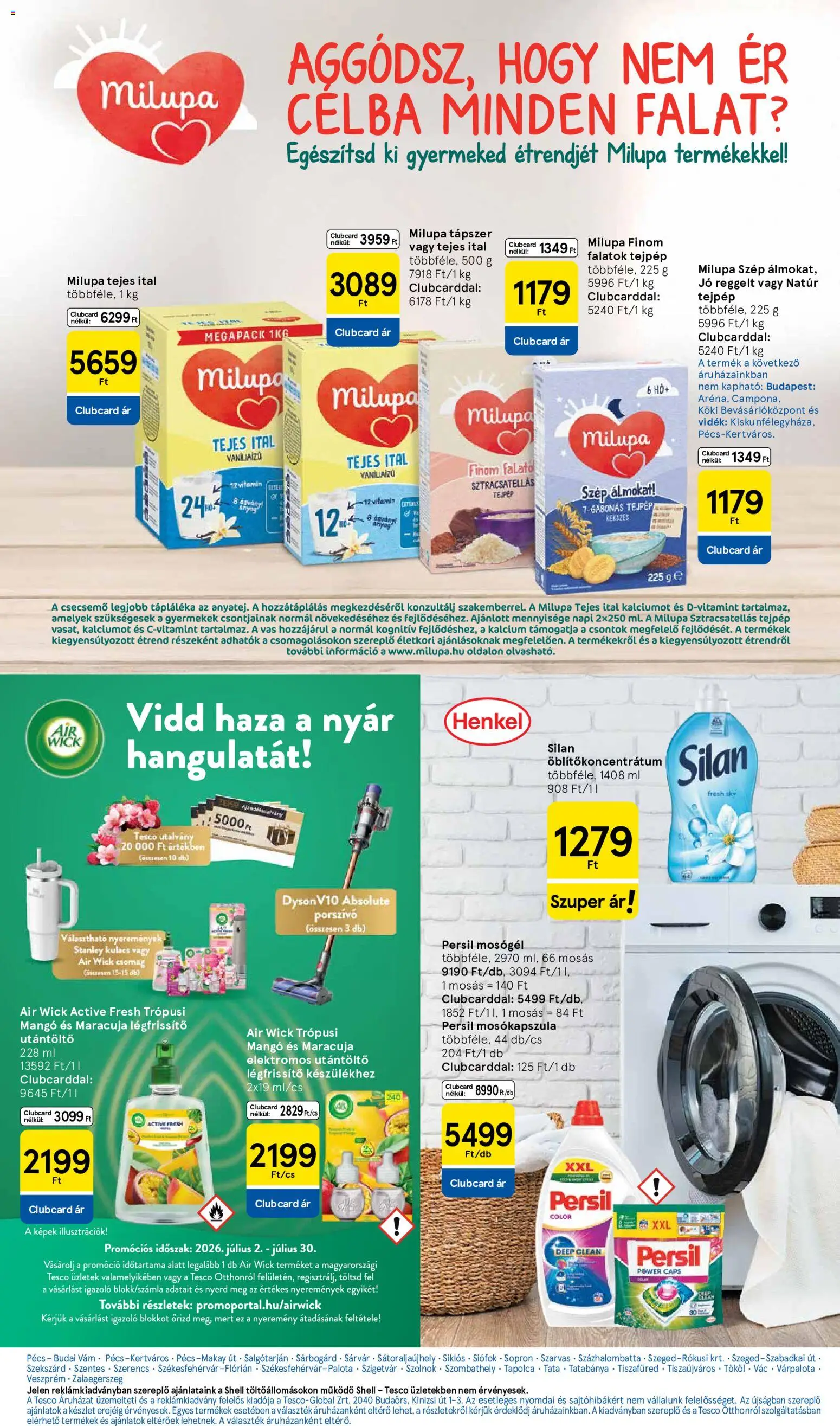 Tesco akciós ujság - amely érvényes a következő dátumtól: 2026.07.02. | Oldal: 27