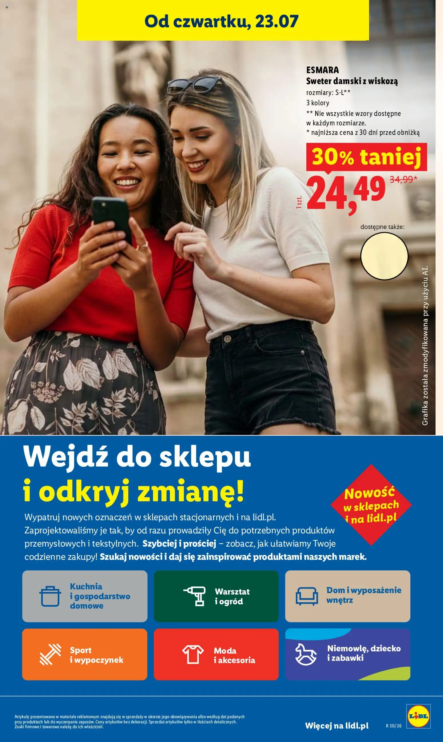 Lidl Polsko leták od 23.07.2026 | Strana: 45
