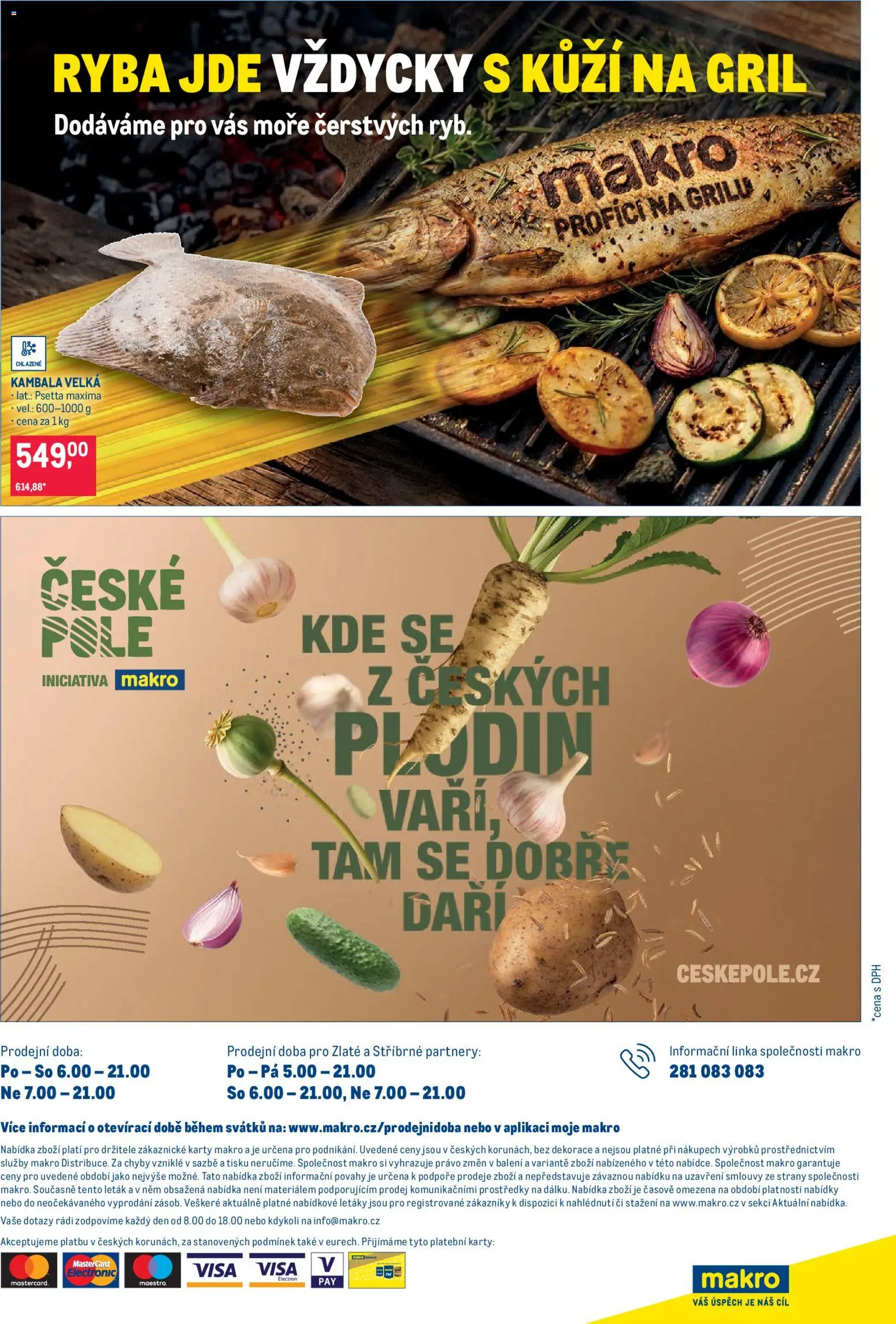 Makro leták - Pro milovníky jídla od 15.07.2026 | Strana: 26 | Produkty: Ryba, Gril, Karty, Dekorace