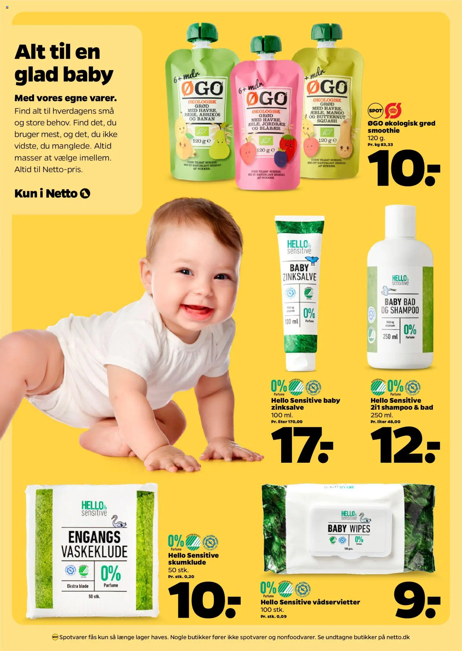 Netto tilbudsavis – gyldig fra 18.04.2026 | Side: 22 | Produkter: Shampoo, Jordbær, Squash, Sukker