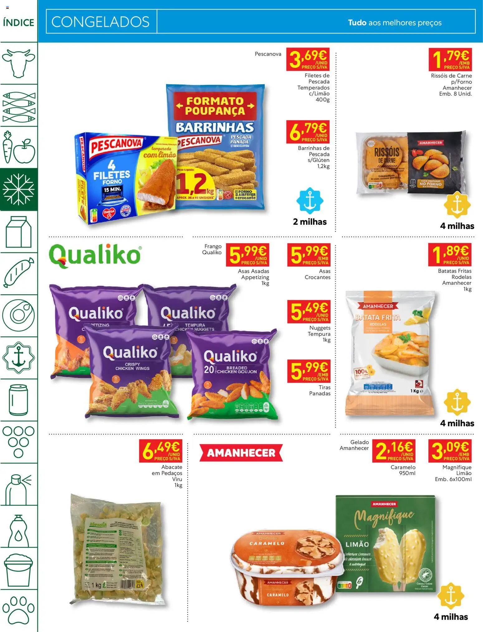 Recheio folheto Madeira │ válido de 27/10/2026 | Página: 8 | Produtos: Forno, Pescada, Gelado, Batatas fritas