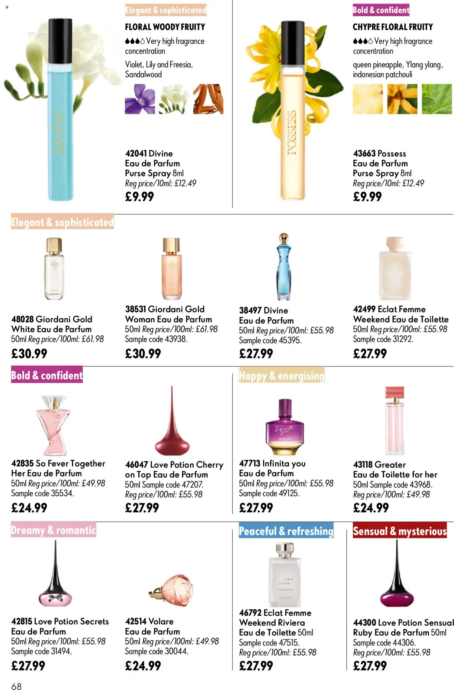 {H1} | Page: 68 | Products: Fragrance, Eau de toilette