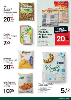 Sligro Promo - Voorbeeld van een folder van Sligro, geldig van 13/08/2026 | Pagina: 17 | Producten: Salades, Salade, Maïs, Mango