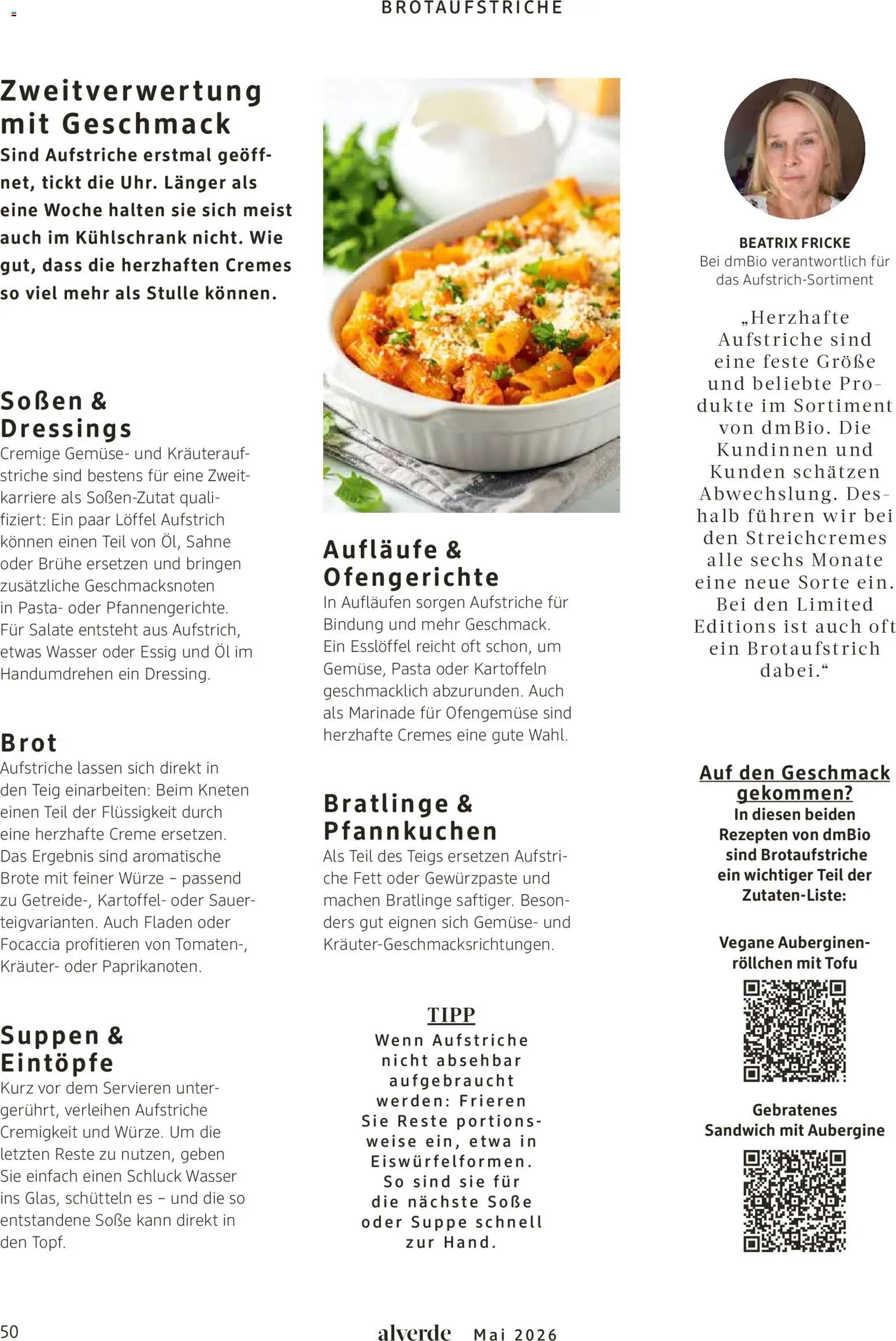dm drogerie Prospekt 	 – gültig ab 01.05.2026 | Seite: 50 | Produkte: Kühlschrank, Tomaten, Kartoffeln, Aubergine
