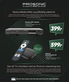 Bilka - Prosonic gyldig fra 01.05.2026 | Side: 6 | Produkter: TV, HDMI kabel, Video, Kabel