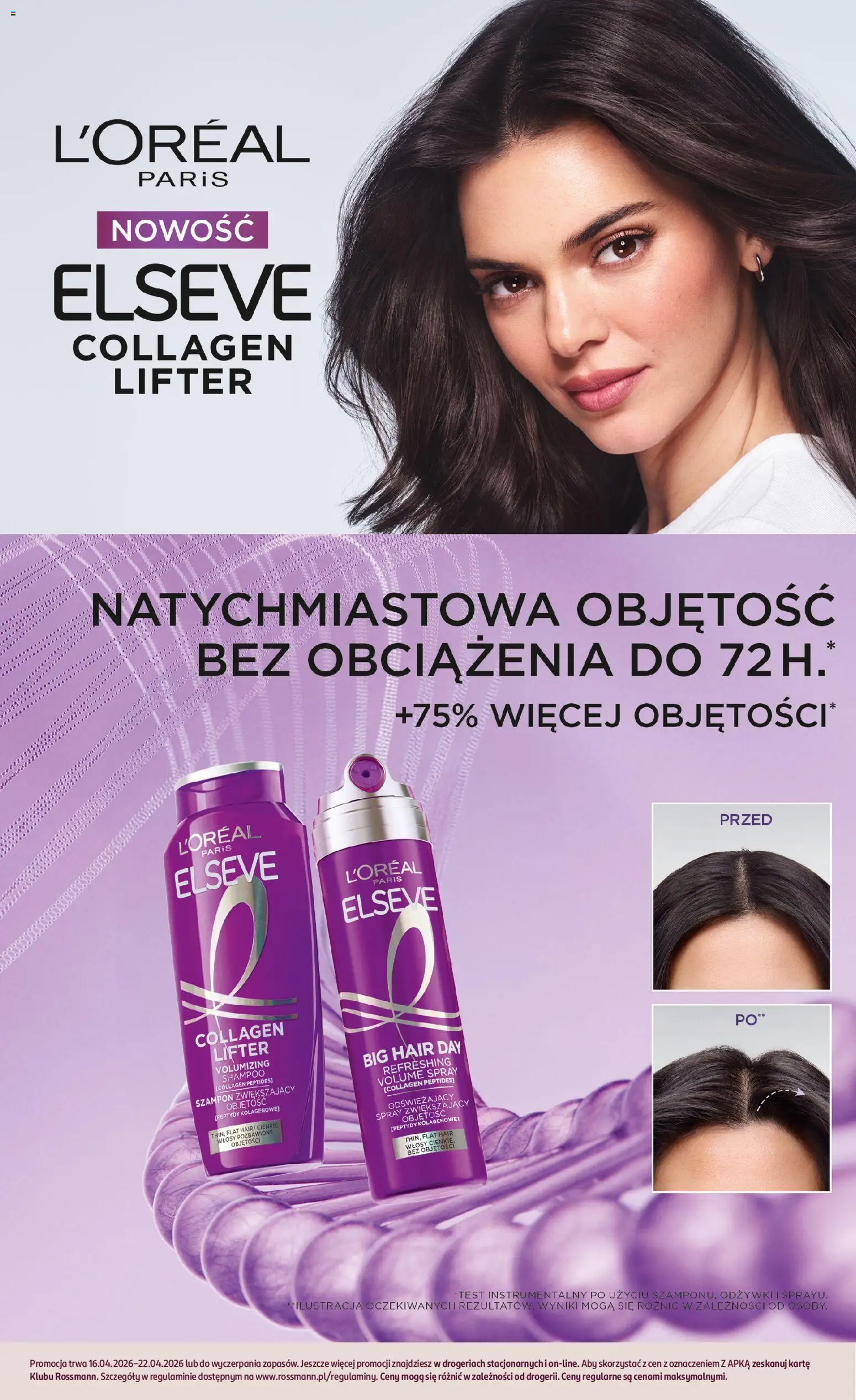 Rossmann gazetka od 16.04.2026 | Strona: 8 | Produkty: Szampon