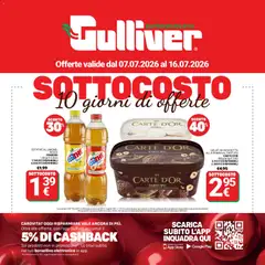 Anteprima del volantino Gulliver volantino valido a partire dal 07/07/2026