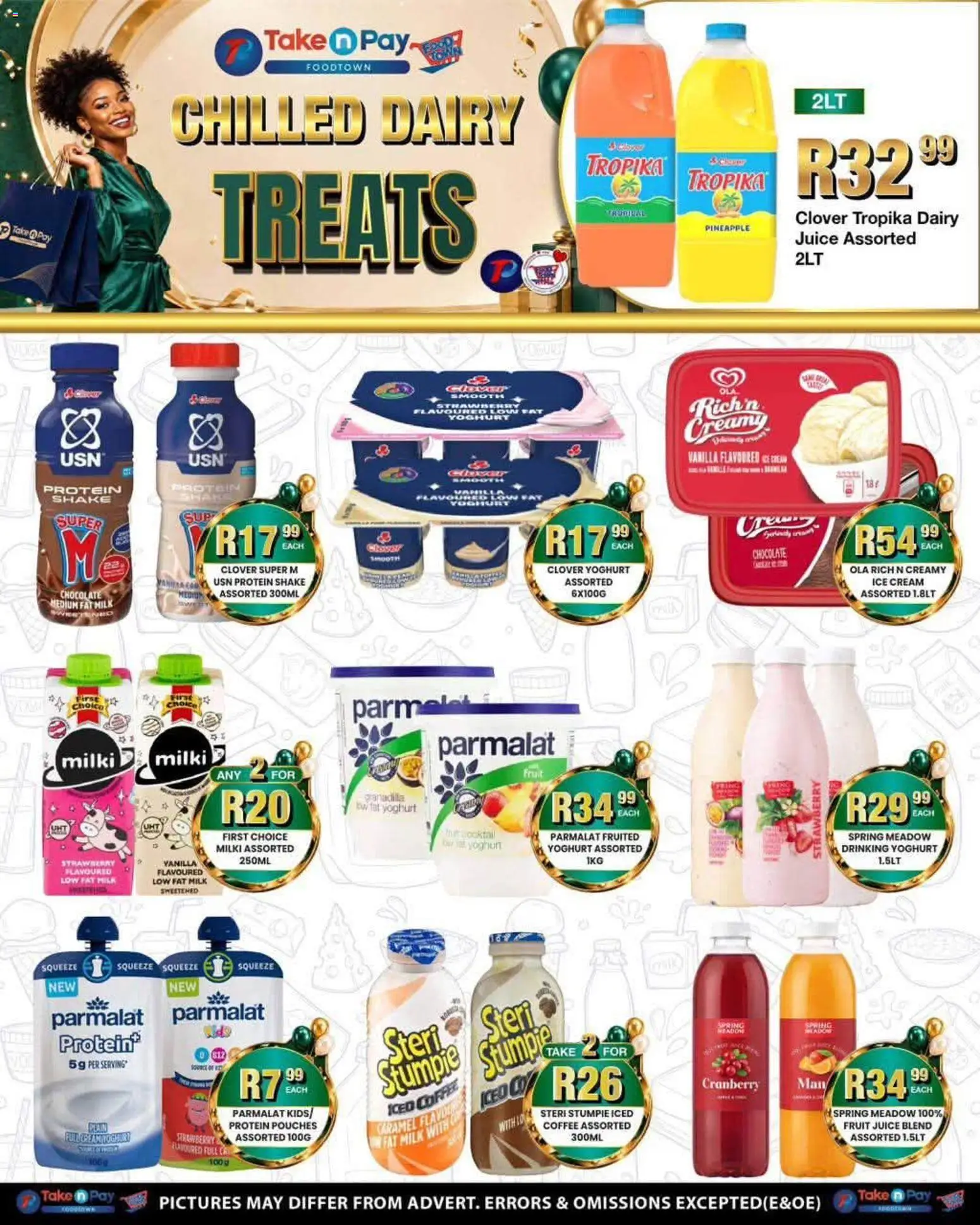 New Take n Pay catalogue – valid from 31/08/2026 | Page: 18 | Products: Protein, Meadow, Chocolate, Juice