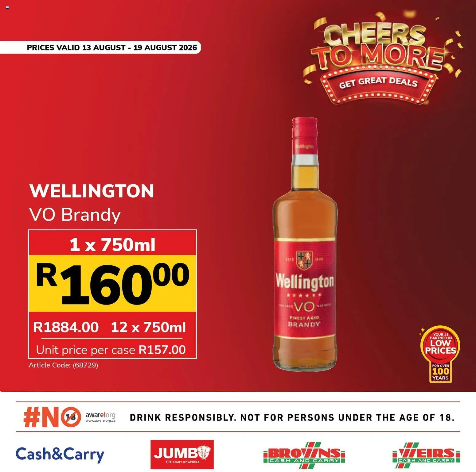 New Jumbo catalogue – valid from 13/08/2026 | Page: 8 | Products: Case, Brandy