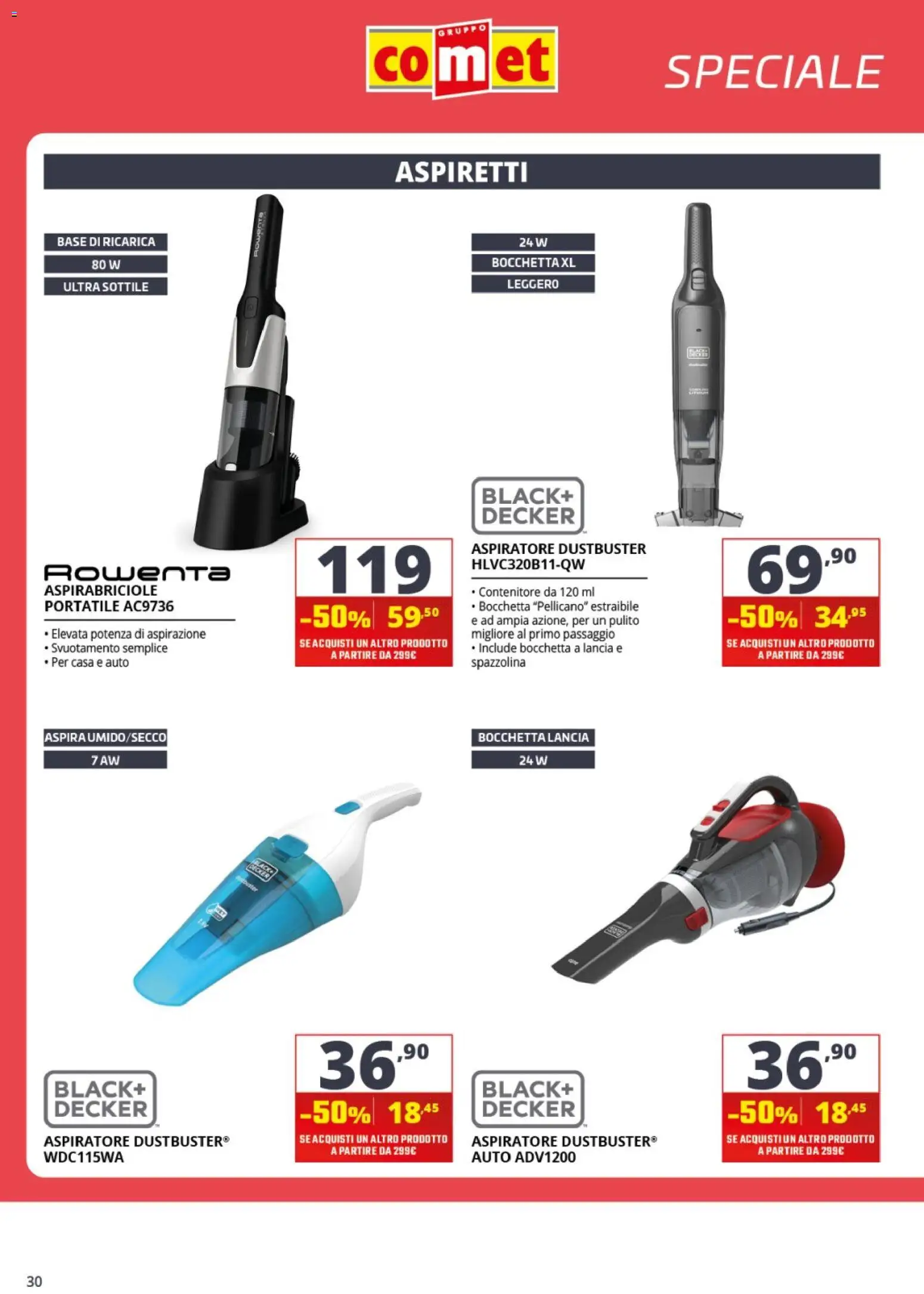 Volantino Comet del 25/09/2026 | Pagina: 30 | Prodotti: Contenitore