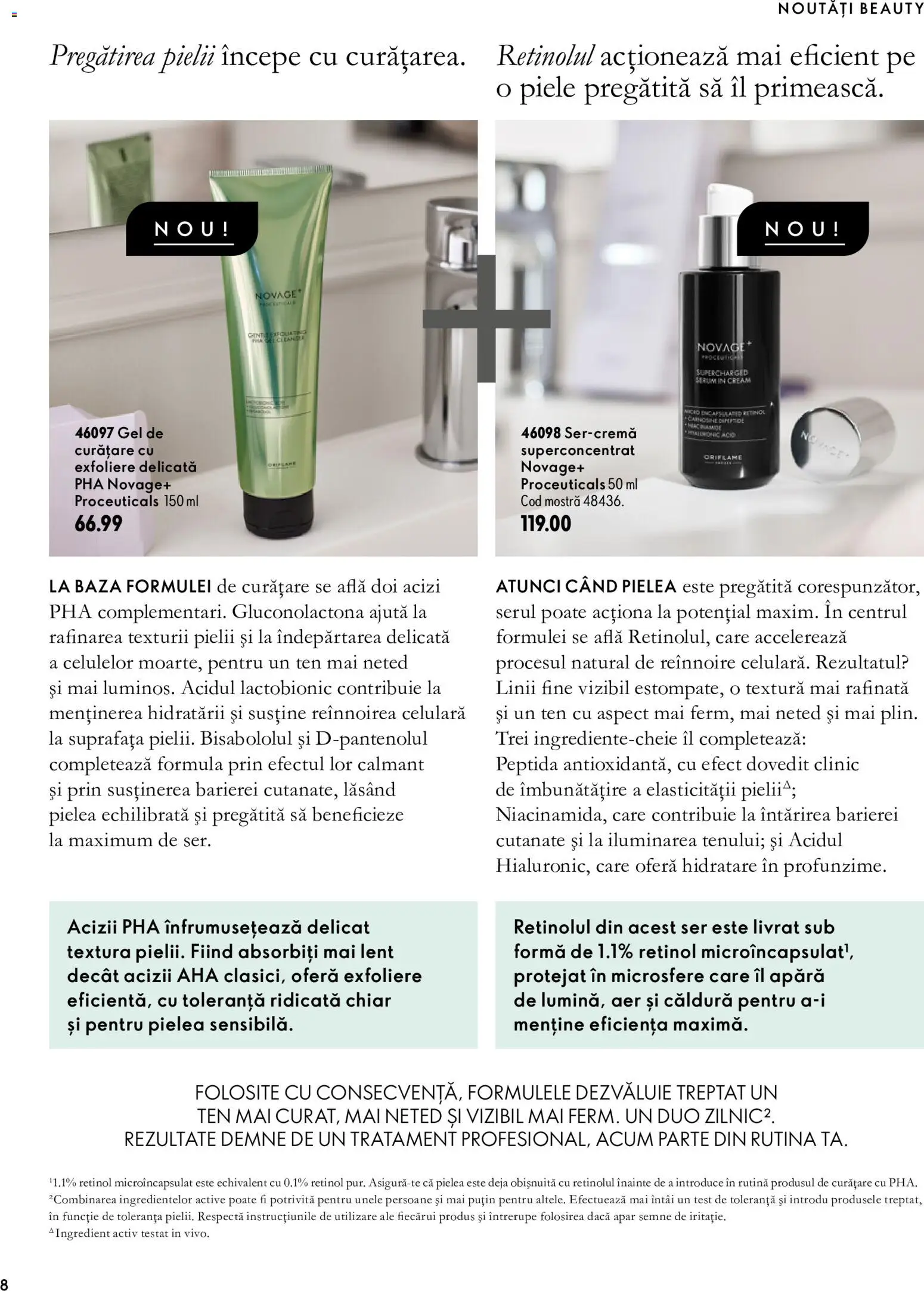 Noul catalog Oriflame – valabil de la 30.09.2026 | Pagină: 8 | Produse: Active