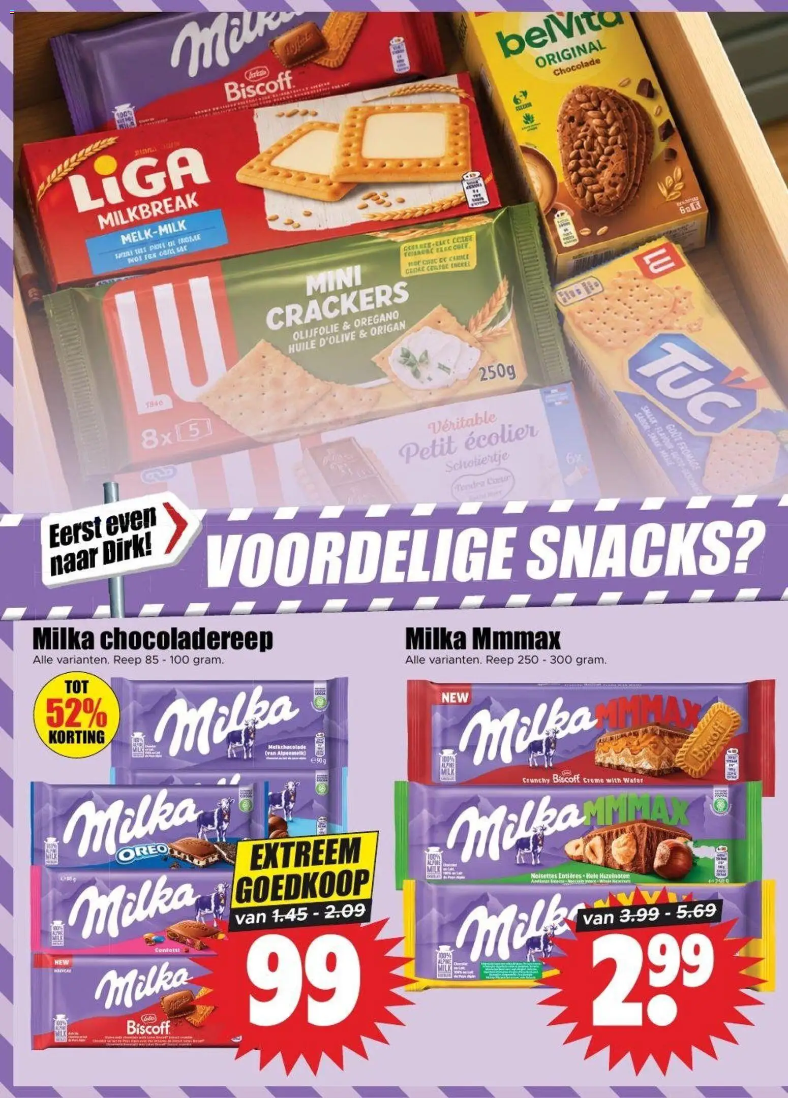 {H1} | Pagina: 16 | Producten: Olijfolie, Belvita, Crème, Chocolade