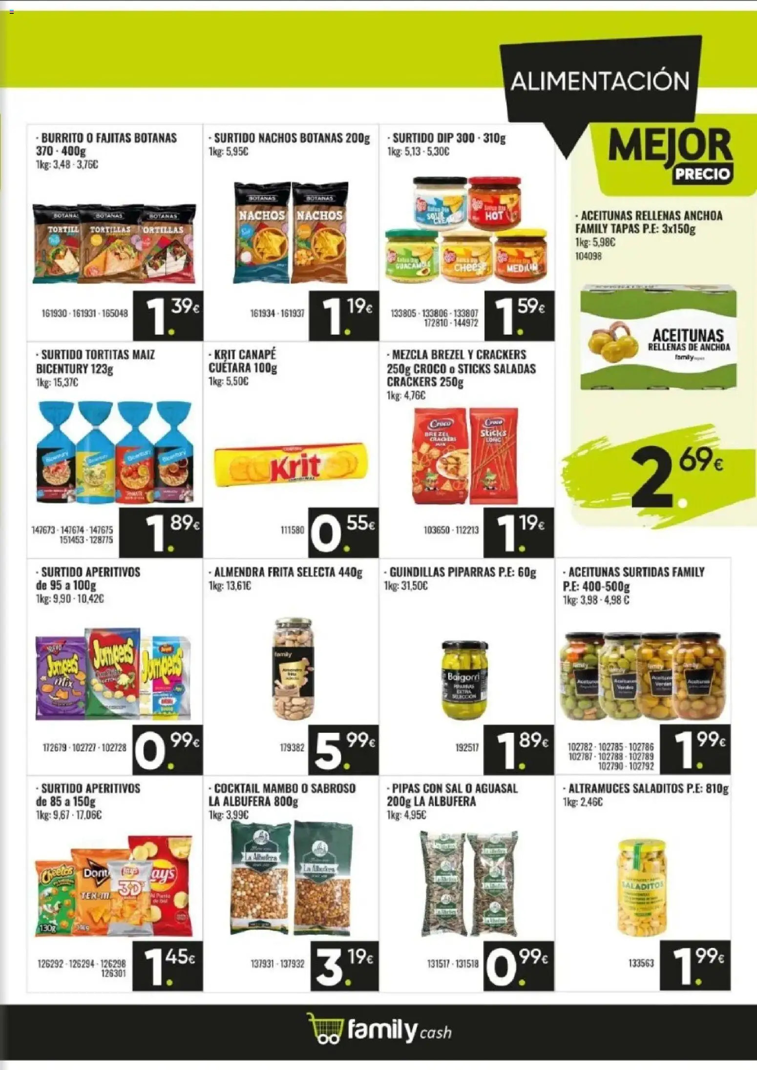 Family Cash folleto │ válido desde el 08.06.2026 | Página: 13 | Productos: Καλτσάκια μισά, Anchoa