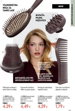 Oriflame katalog akcije – veljaven od 16.09.2026 | Stran: 145 | Izdelki: Glavnik, Krtaca