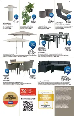 JYSK aktionen ab 07.07.2026 gültig | Seite: 7 | Produkte: Tisch, Sofa, Stuhl