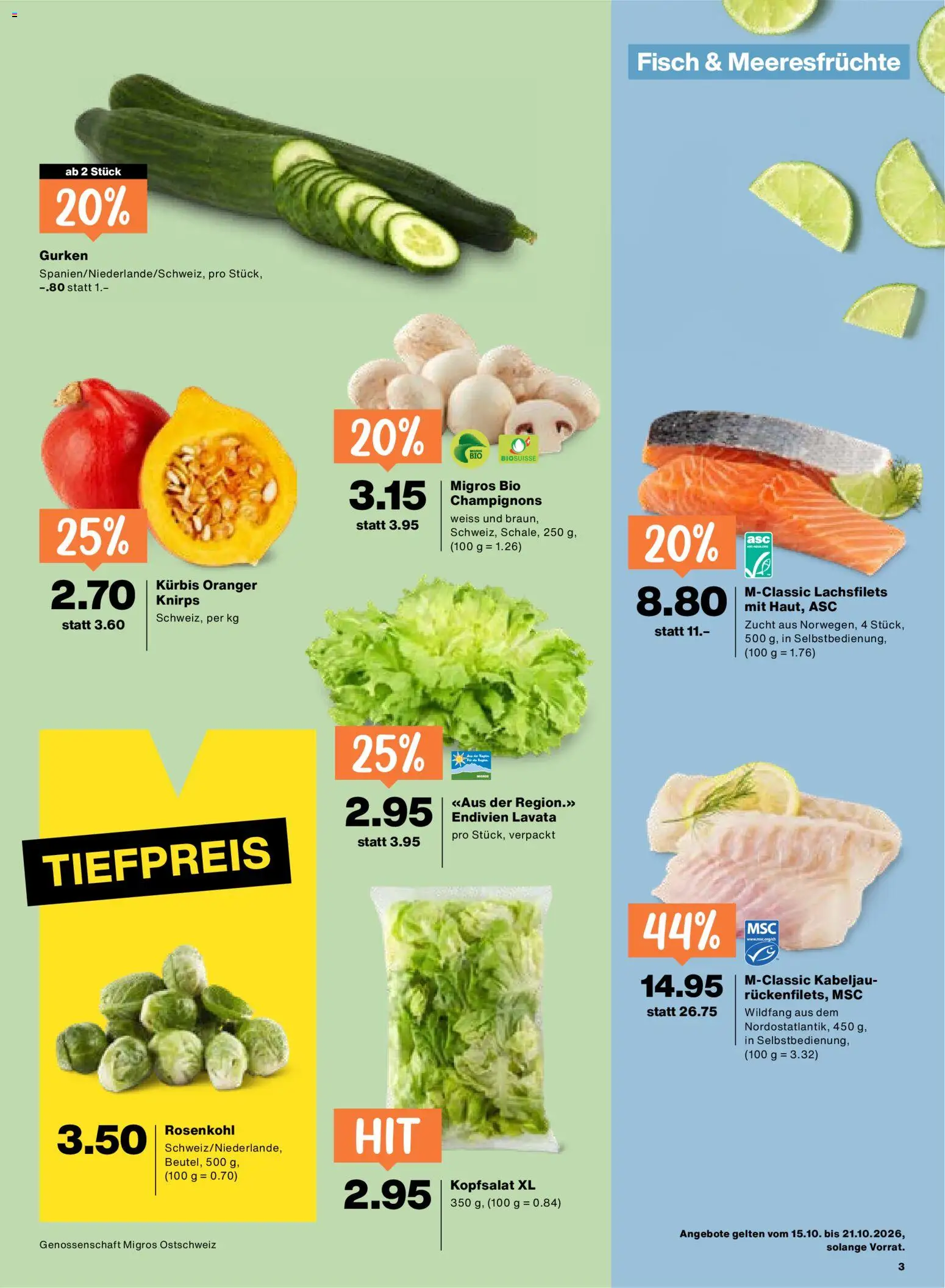 Migros aktionen – gültig ab 15.10.2026 | Seite: 3
