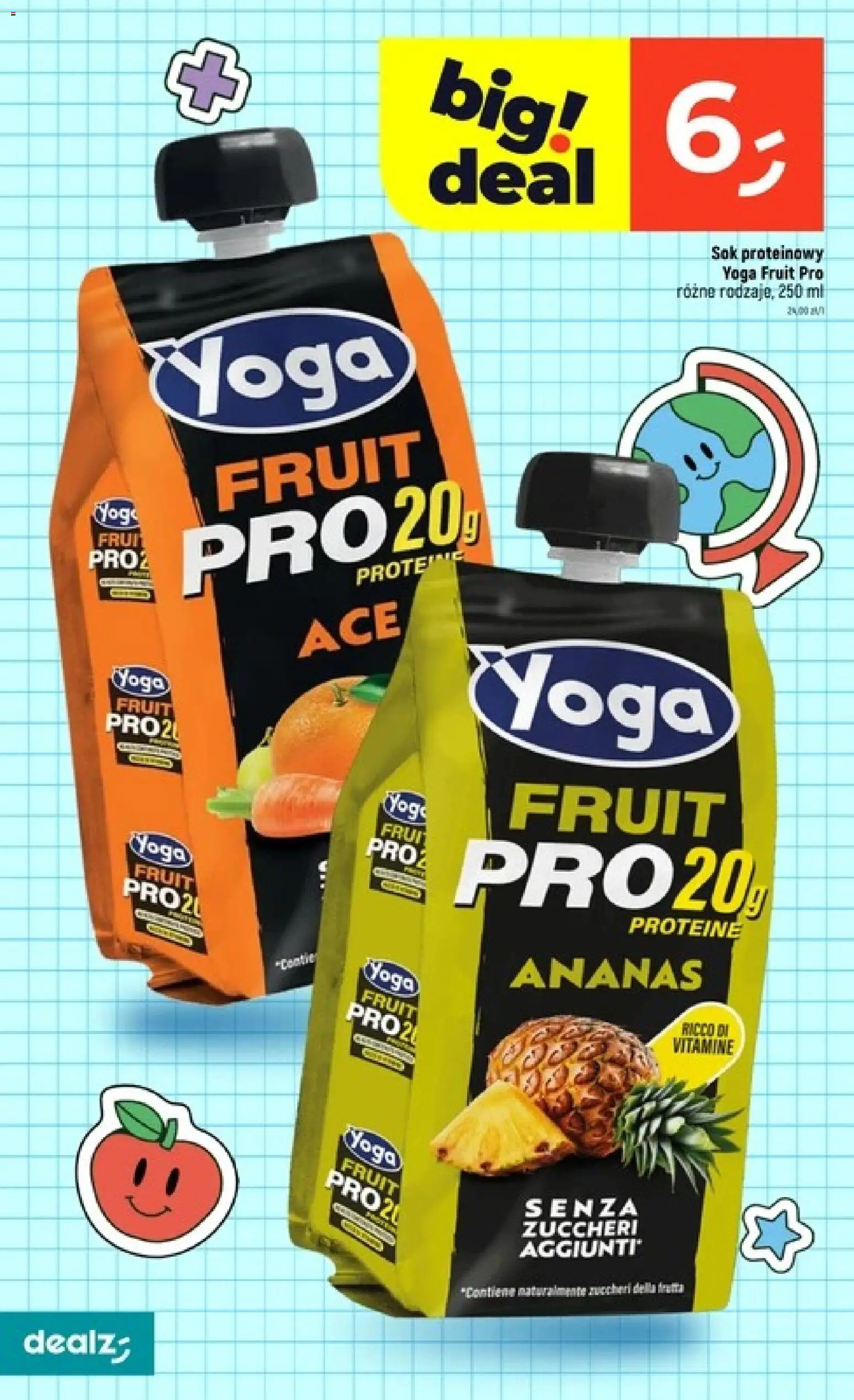 Dealz gazetka od 20.08.2026 | Strona: 20 | Produkty: Sok, Ananas