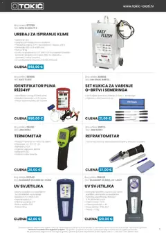 Katalog Klimatizacijske Opreme 2026 - Pregled kataloga iz trgovine Tokić, vrijedi od 18.03.2026 | Stranica: 5 | Proizvodi: Termometar, Baterija, Svjetiljka, USB