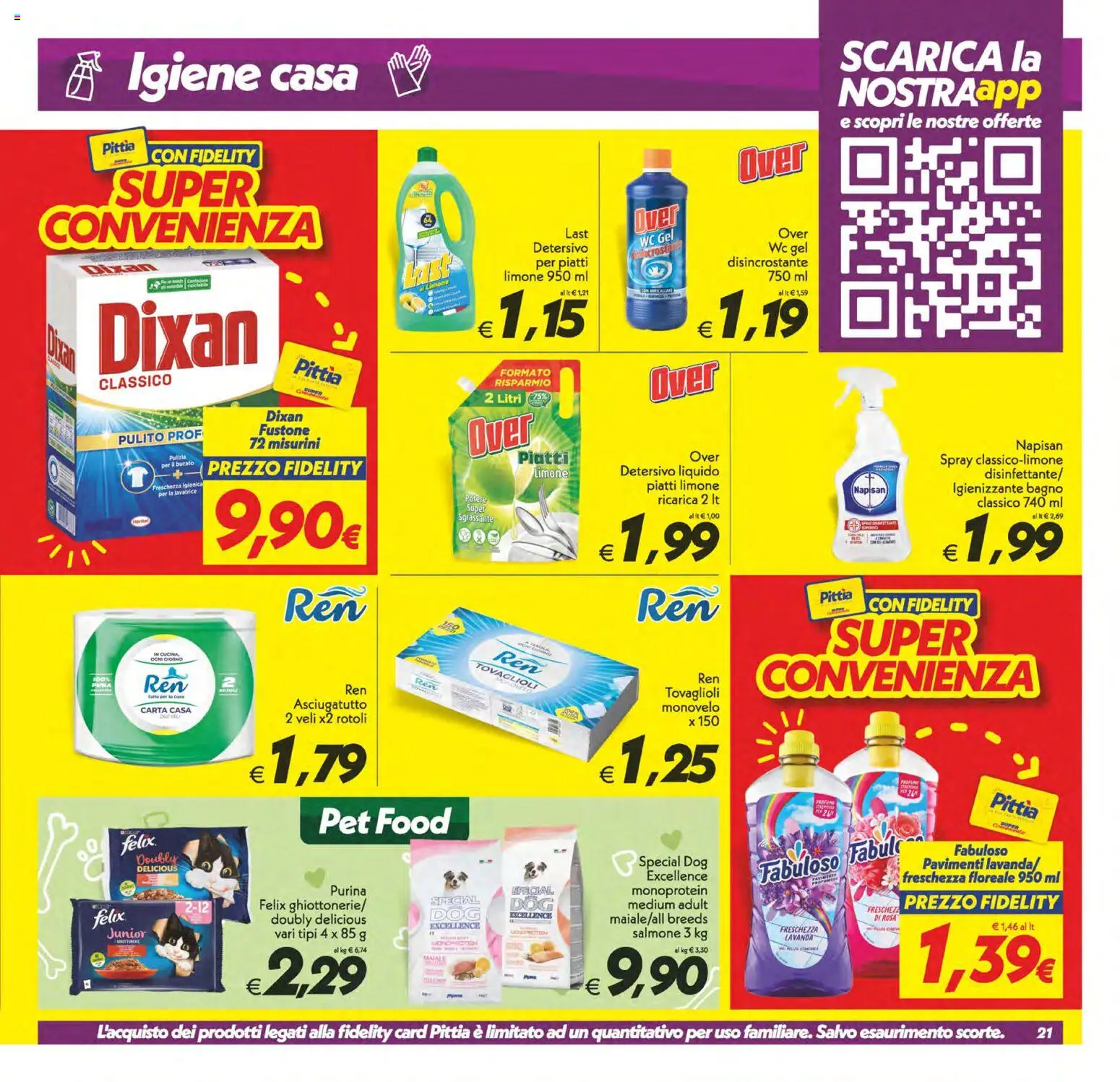 Volantino SuperConveniente del 09.06.2026 | Pagina: 21 | Prodotti: Tè, Limone, WC, Bagno