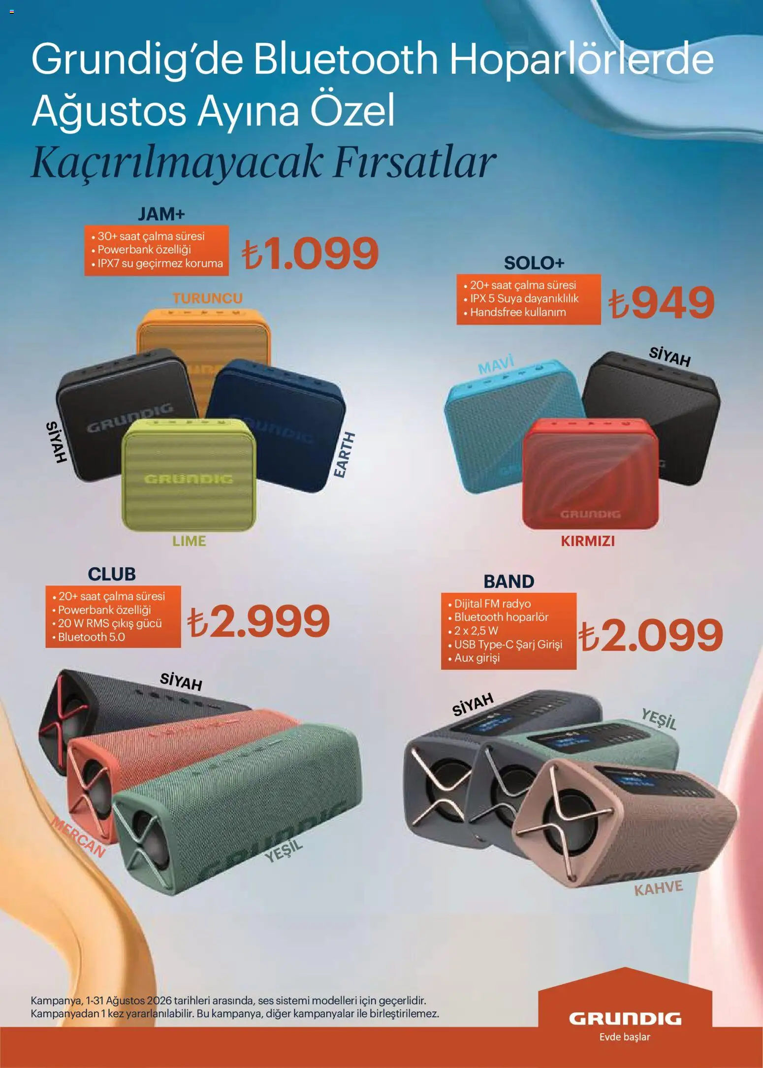 Arçelik Katalog - 01 Ağustos 2026 tarihinden itibaren geçerlidir | Sayfa: 105