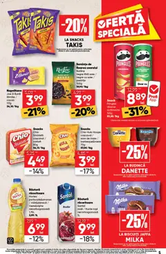 Ofertele Profi valabile de la 22.07.2026 | Pagină: 5 | Produse: Cașcaval, Ardei iute, Semințe, Biscuiți