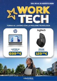Anteprima del volantino Euronics volantino valido a partire dal 20/08/2026