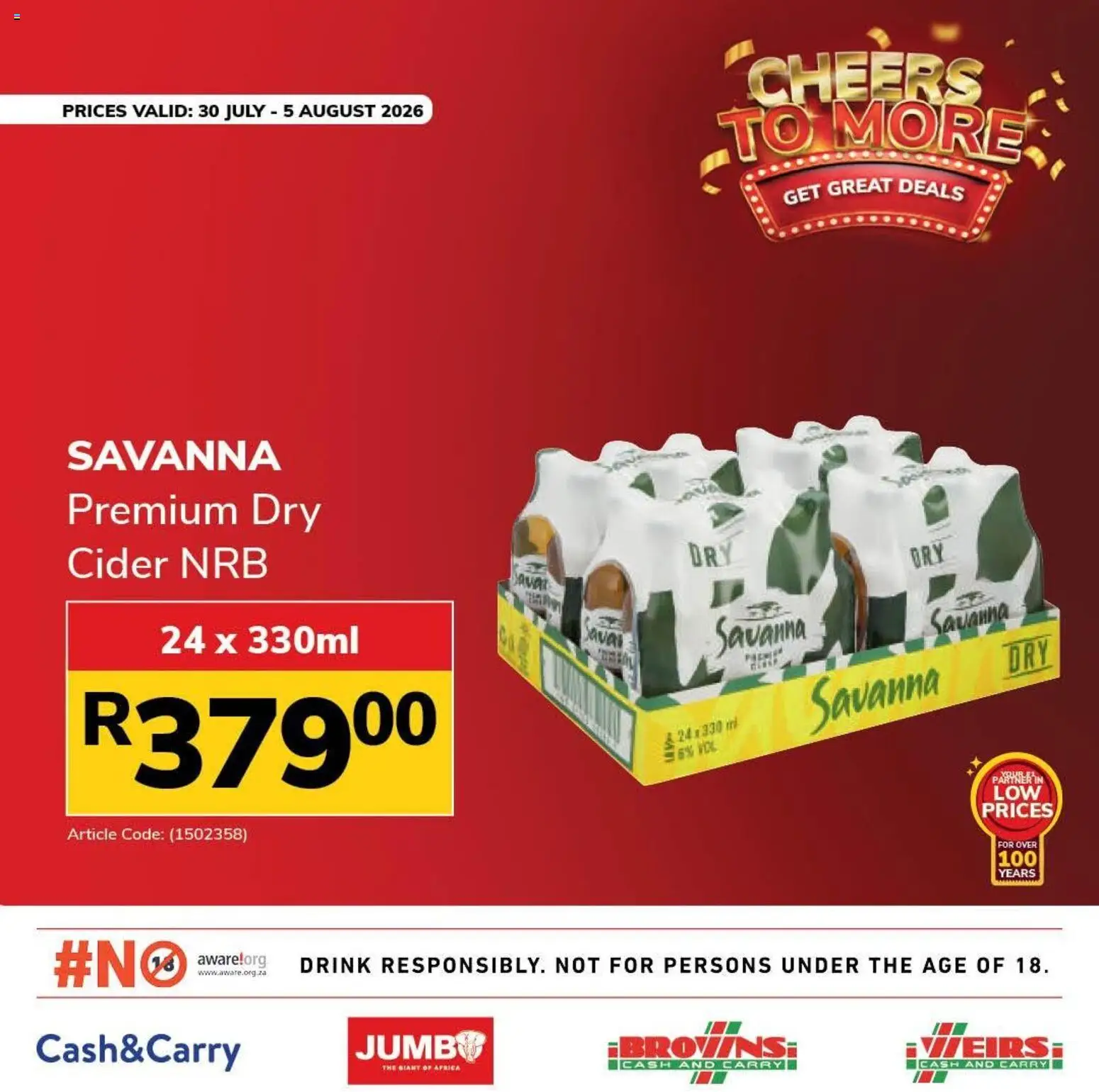 New Jumbo catalogue – valid from 30/07/2026 | Page: 5 | Products: Cider