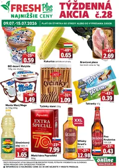 Fresh leták platný od 09.07.2026