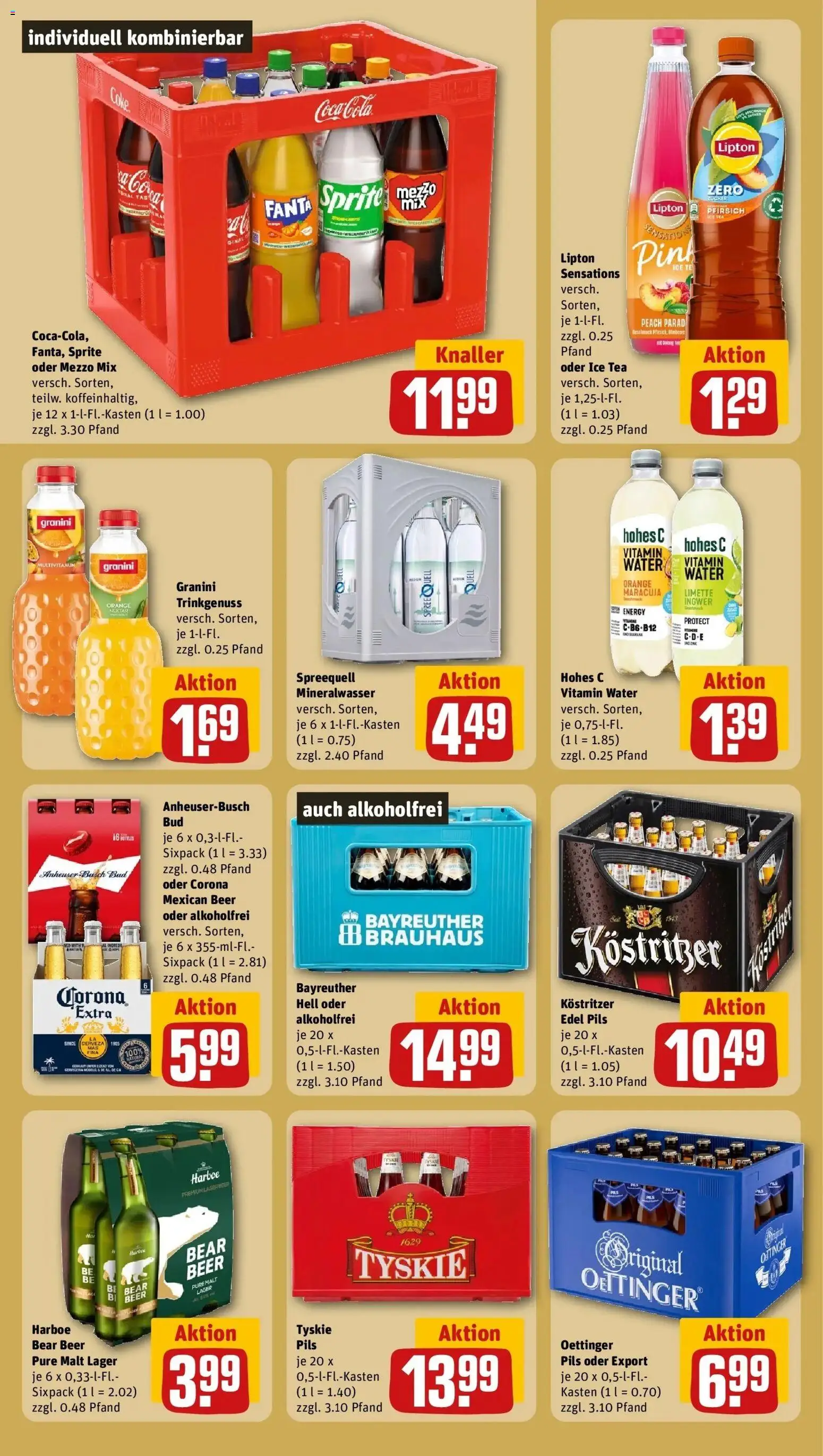 REWE Prospekt ab 28.09.2026 zum Blättern » Angebote | Seite: 22 | Produkte: Kostritzer, Pils, Mineralwasser, Hohes c