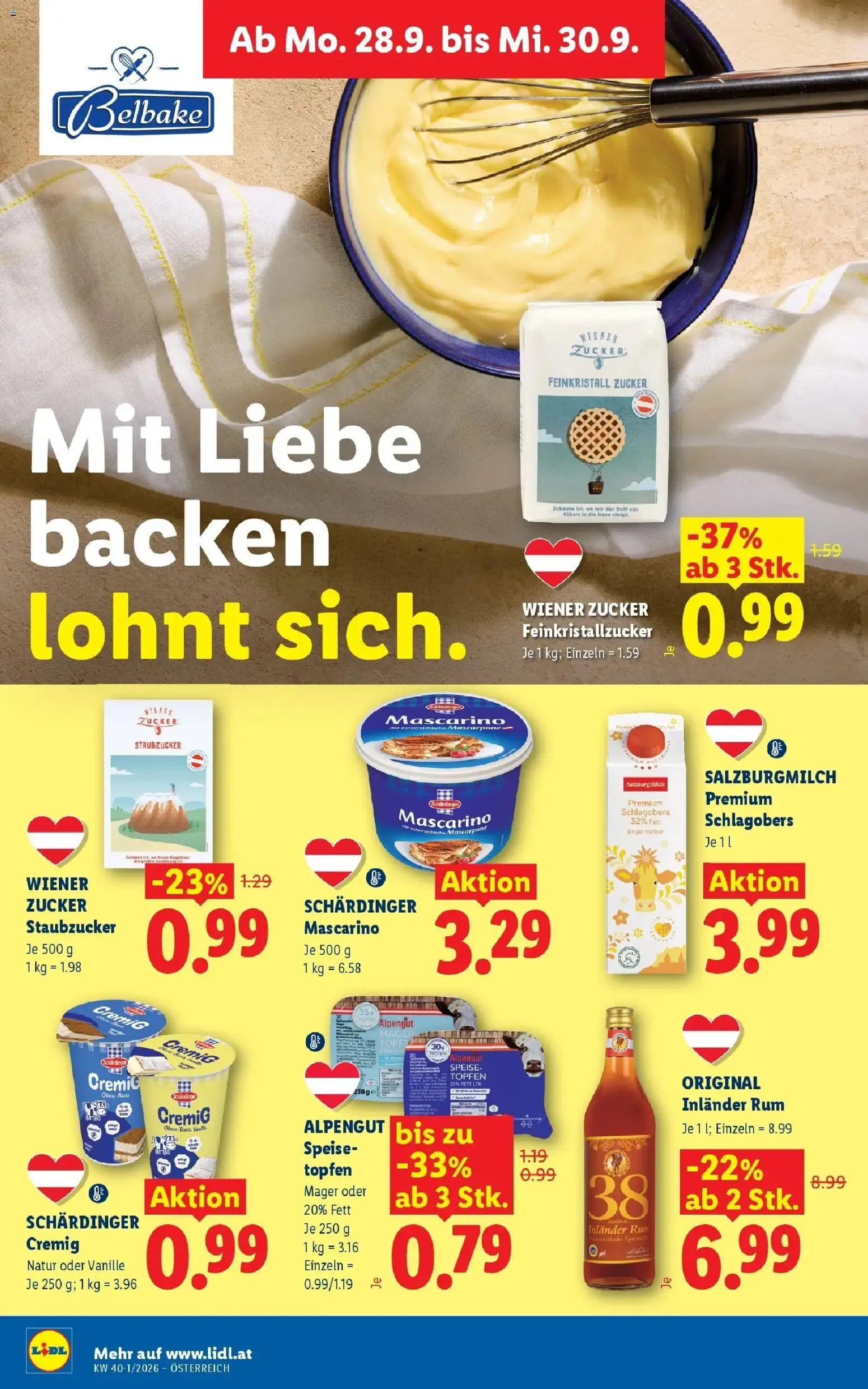 Lidl Flugblatt - Jenbach ab 24.09.2026 - Angebote ab donnerstag | Seite: 39