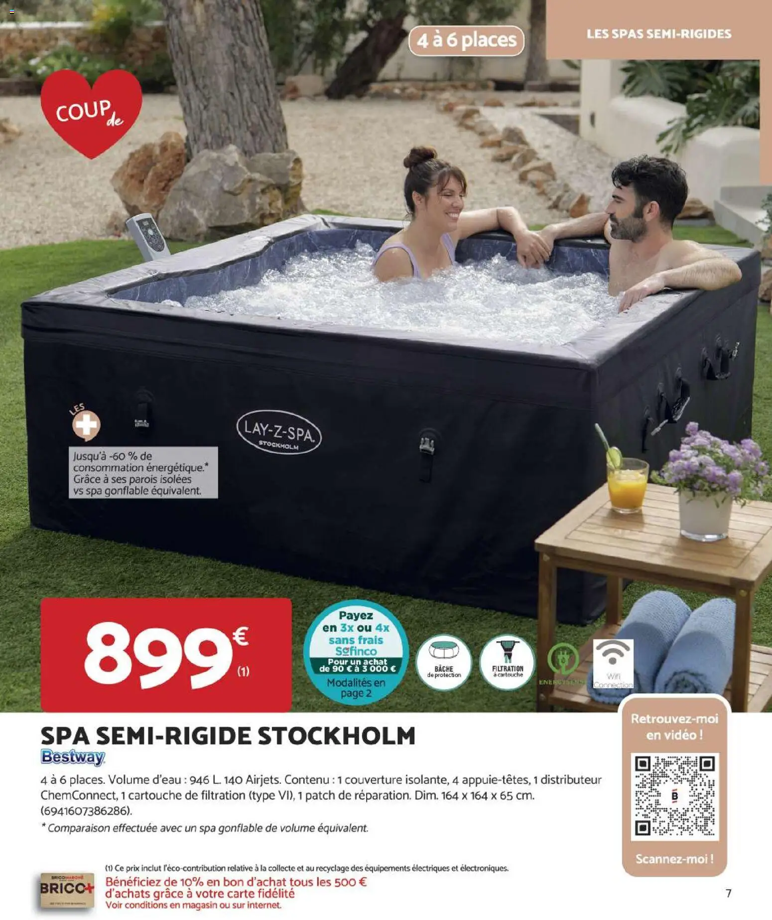 {H1} | Page: 7 | Produits: Vidéo, Spa gonflable, Couverture, Cartouche