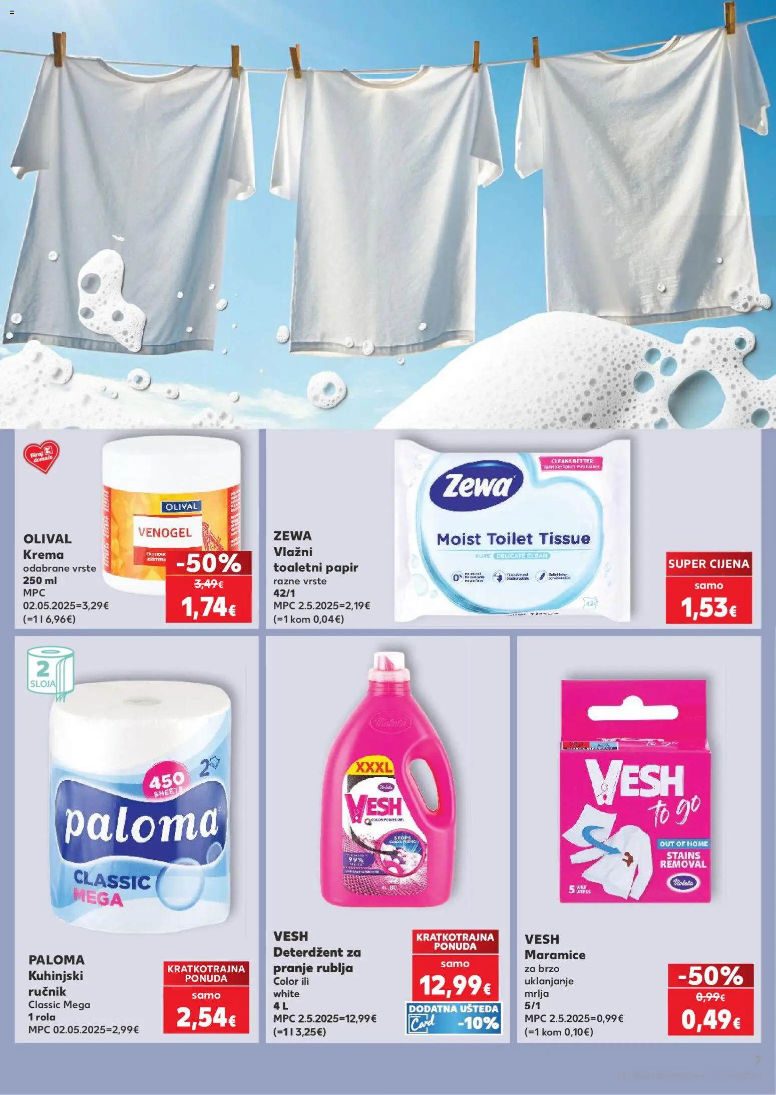 Kaufland HR akciós ujság - amely érvényes a következő dátumtól: 15.04.2026 | Oldal: 7