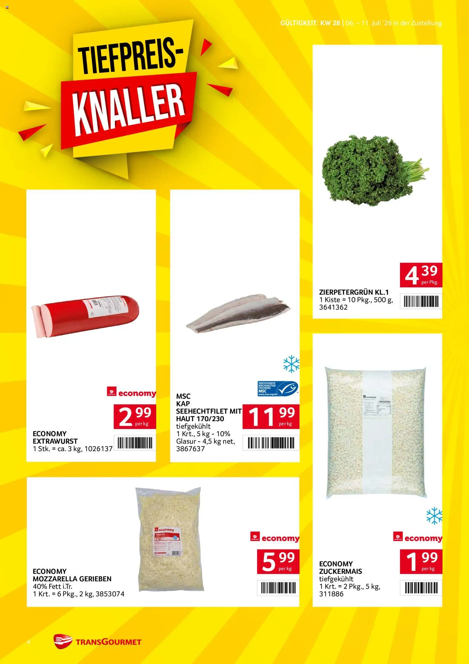 Transgourmet Zustellaktion gültig ab 06.07.2026 | Seite: 4