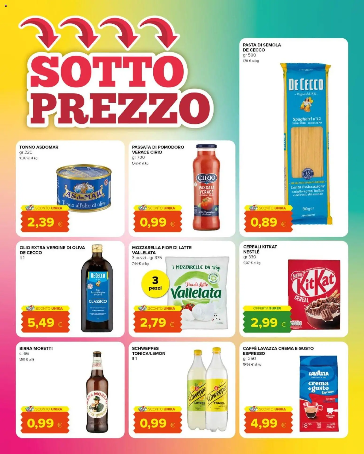 Volantino Tigre del 06.05.2026 | Pagina: 2 | Prodotti: Caffè, Tonno, Olio extra vergine, Lavazza