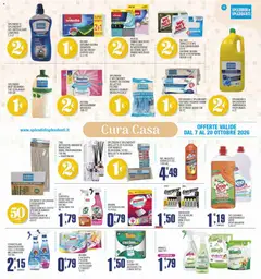 Anteprima del volantino Splendidi e Splendenti volantino valido a partire dal 07/10/2026 | Pagina: 10 | Prodotti: Anticalcare, Bicarbonato, Sgrassatore, Aceto