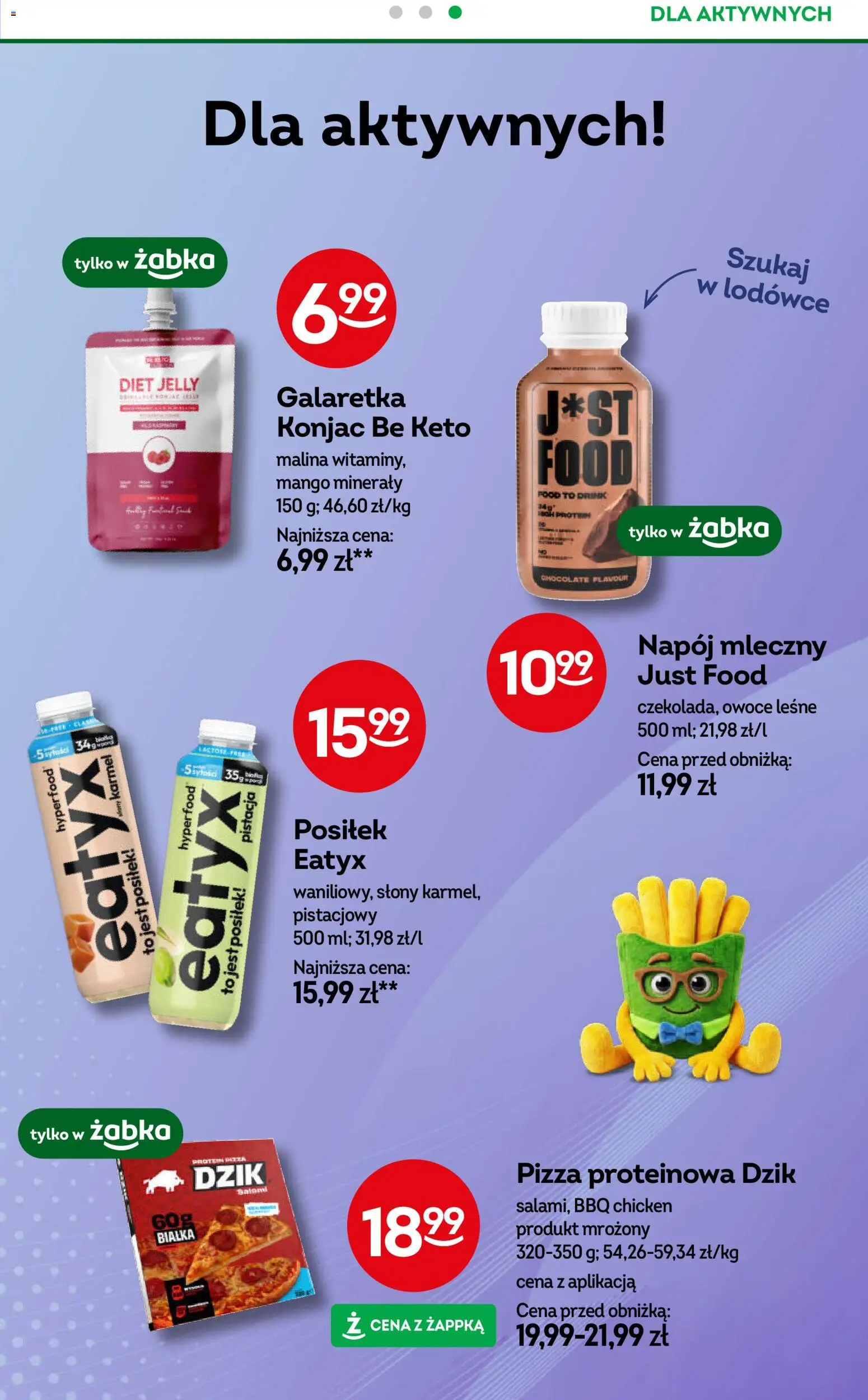 Żabka gazetka od 20.05.2026 | Strona: 92 | Produkty: Mango, Galaretka, Pizza, Owoce