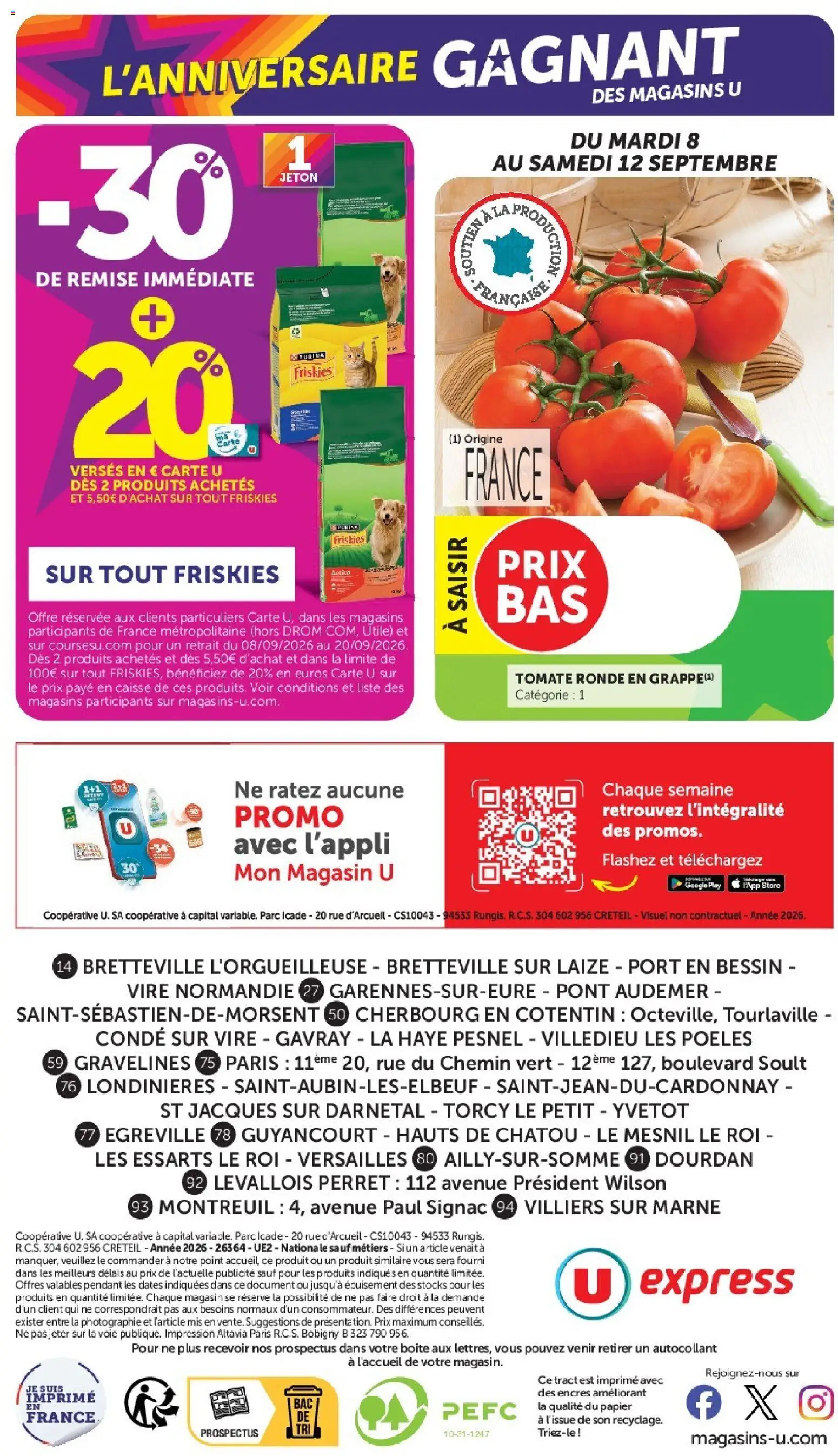 {H1} | Page: 20 | Produits: Tomate, Store, Impression