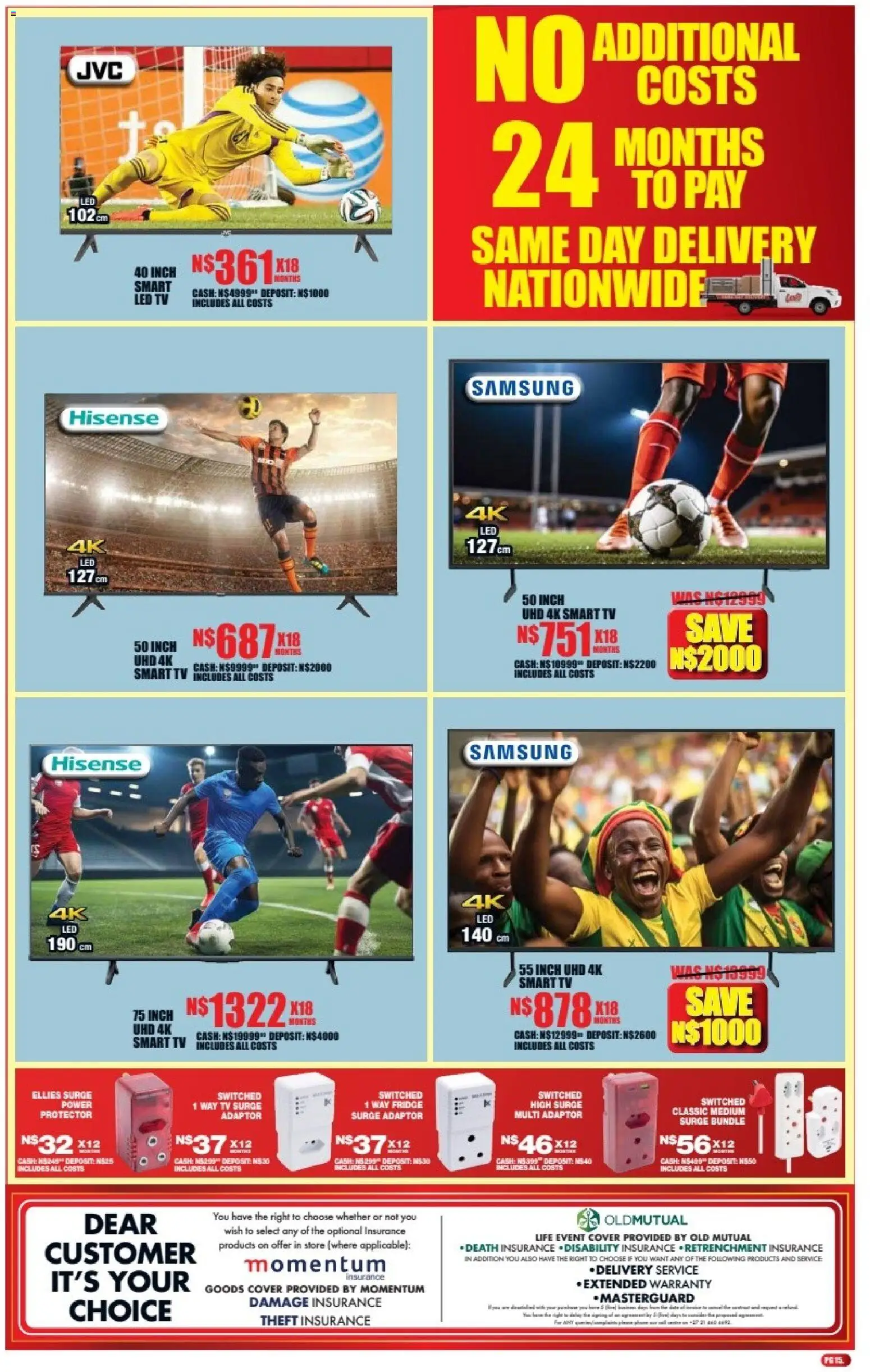 New Lewis Stores catalogue – valid from 06/07/2026 | Page: 15 | Products: Cover, TV, Fridge