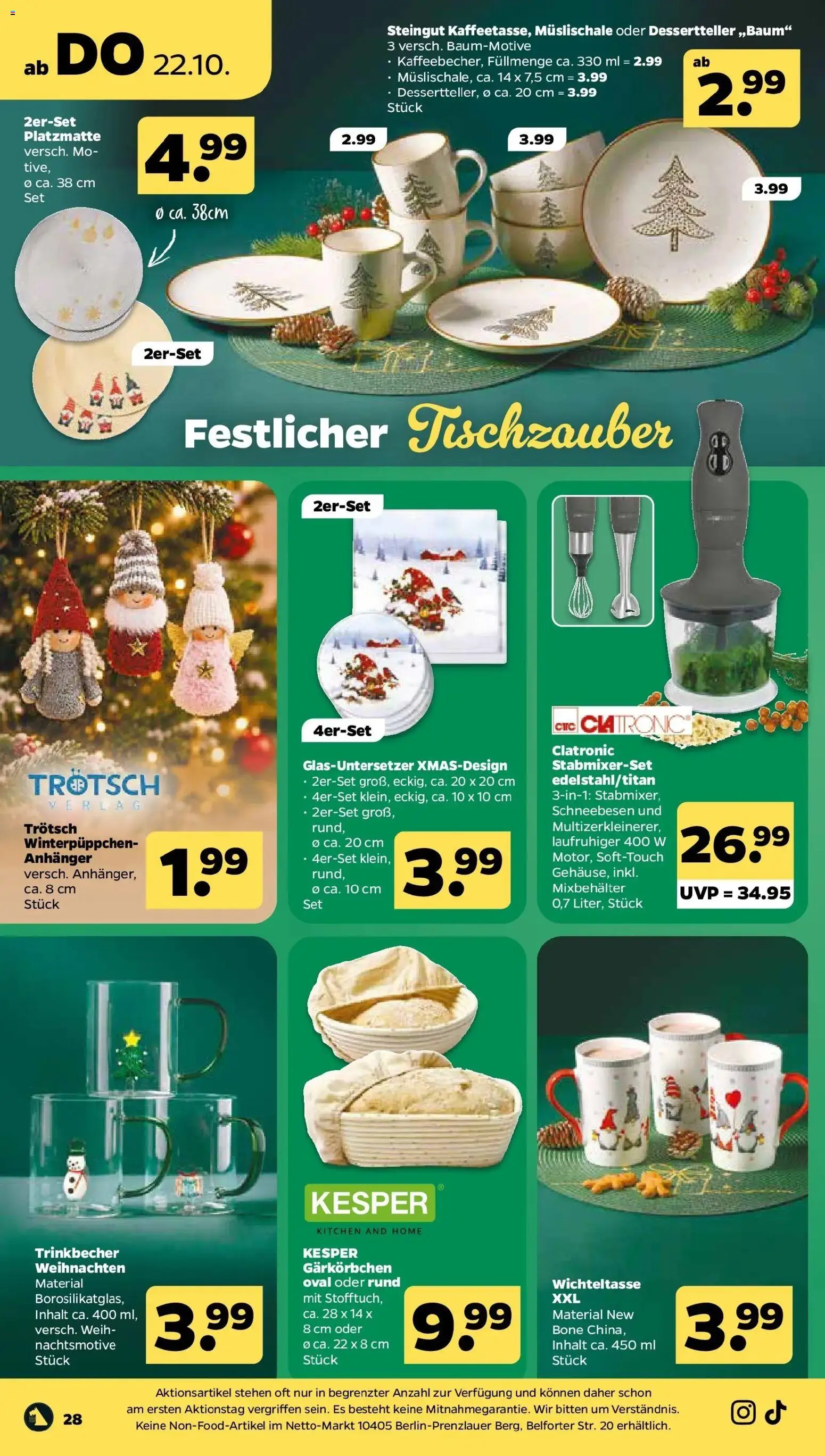 Netto Aktueller Prospekt ab 19.10.2026 → Angebote nächste Woche | Seite: 32