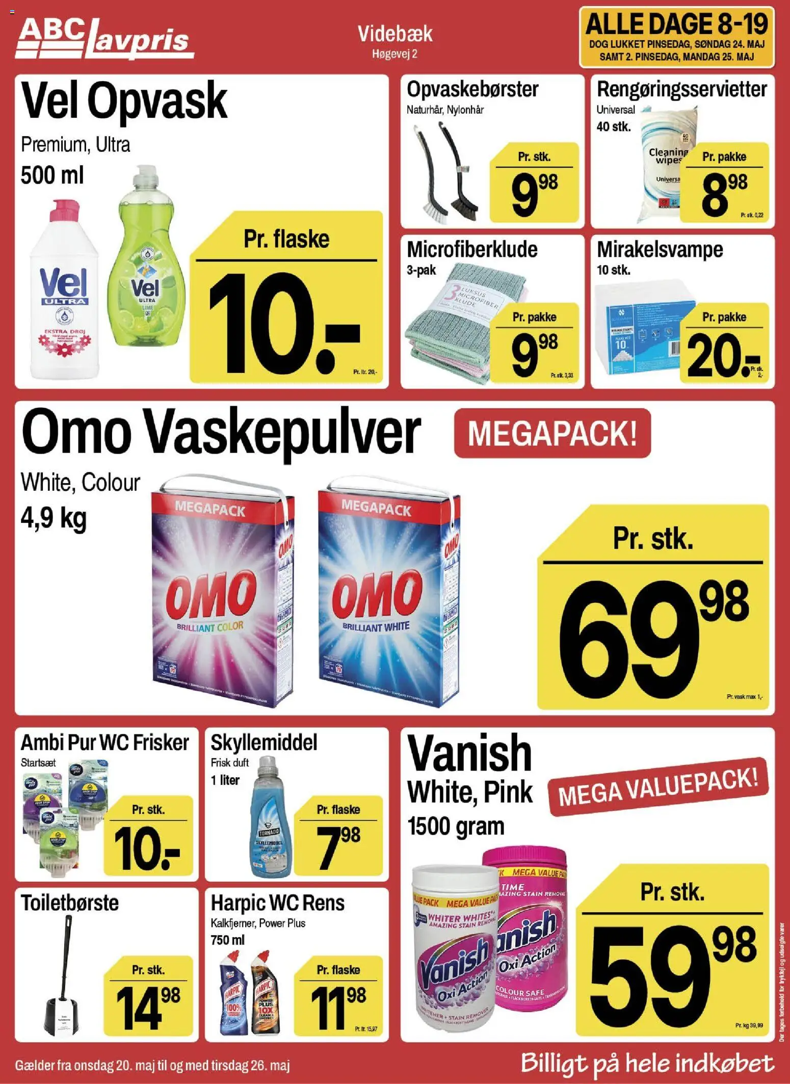 Abc Lavpris tilbudsavis – gyldig fra 20.05.2026 | Side: 6 | Produkter: Duft, Vaskepulver, Skyllemiddel