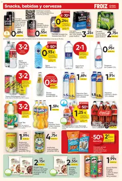 Vista previa Froiz folleto válido desde el 11/08/2026 | Página: 12 | Productos: Tónica, Cerveza, Fanta, Bolsa