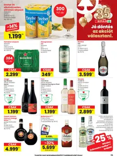 Spar akciós újság - amely érvényes a következő dátumtól: 30.04.2026 | Oldal: 15