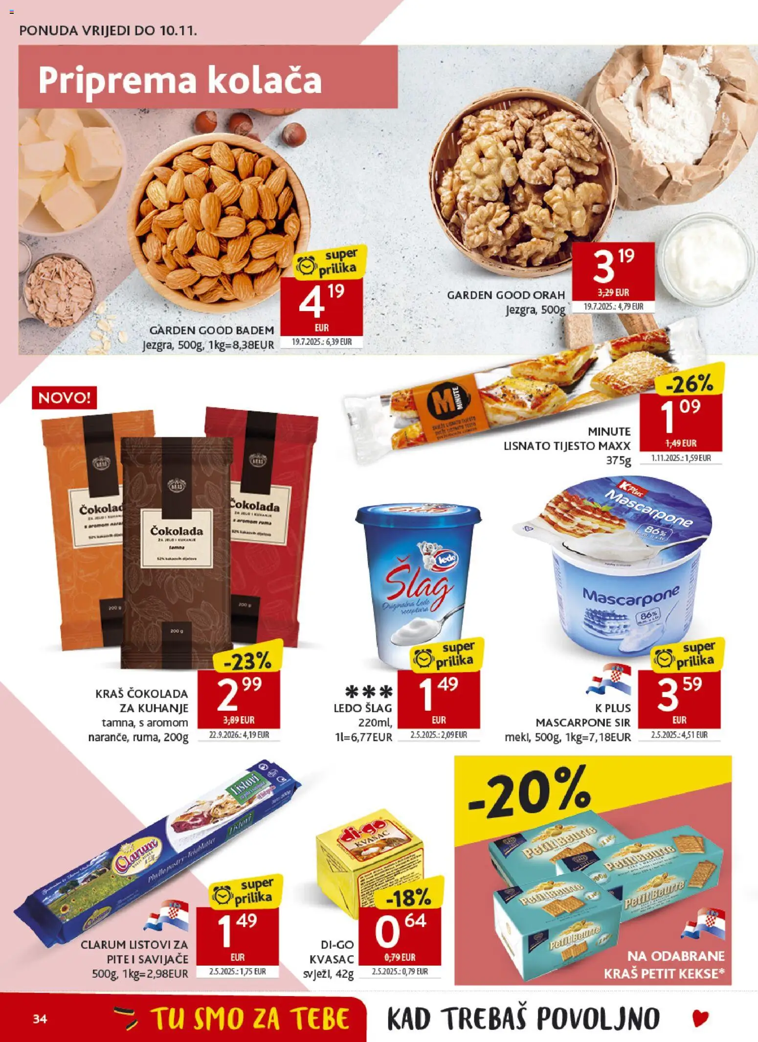 Konzum HR akciós ujság - amely érvényes a következő dátumtól: 2026.10.28. | Oldal: 34