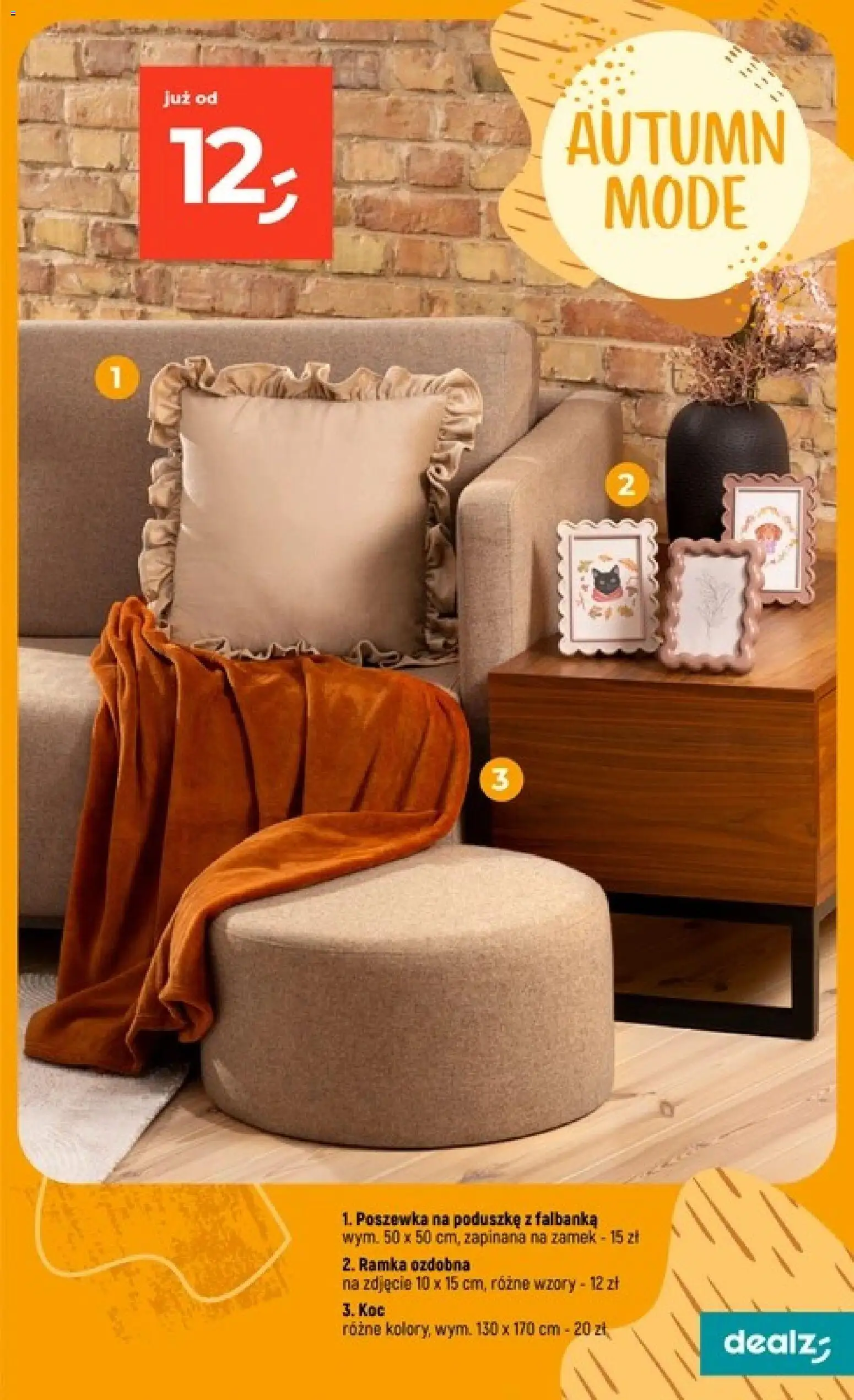 Dealz gazetka od 20.08.2026 | Strona: 37 | Produkty: Koc, Ramka