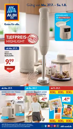 Aldi Süd Prospekt ab 27.07.2026 gültig