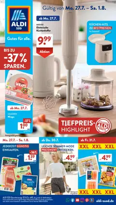 Aldi Süd Prospekt ab 27.07.2026 gültig
