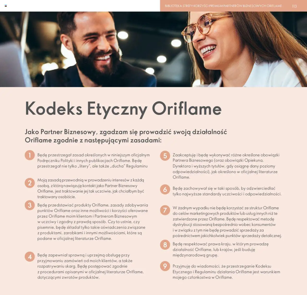 Oriflame Katalog - Strefa Korzyści Premium od 23.01.2024 | Strona: 113 | Produkty: Biblioteka