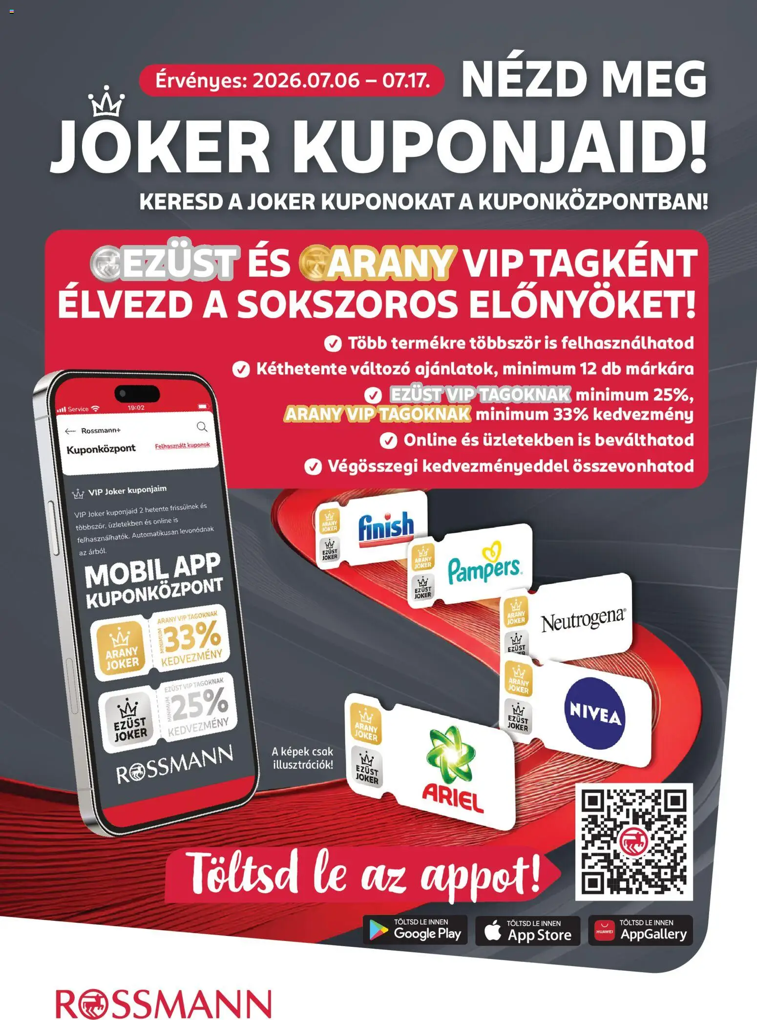 Rossmann akciós ujság - amely érvényes a következő dátumtól: 2026.07.06. | Oldal: 1