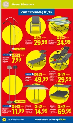 Lidl Folder week 27 - Voorbeeld van een folder van Lidl, geldig van 29/06/2026 | Pagina: 20 | Producten: Vöröslencse, Lamp, Ledlamp